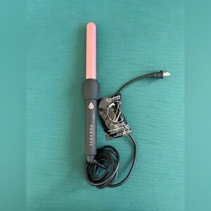 FOXYBAE 1" Curling Wand with Rose Gold Colored Barrel Hair Curling Tool